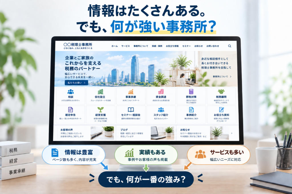 情報はたくさんあるのに、何が強いのか分からなかった